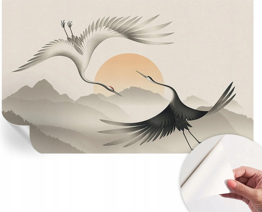 Modern öntapadós fotótapéta falra Darvak kelet 416x254 cm