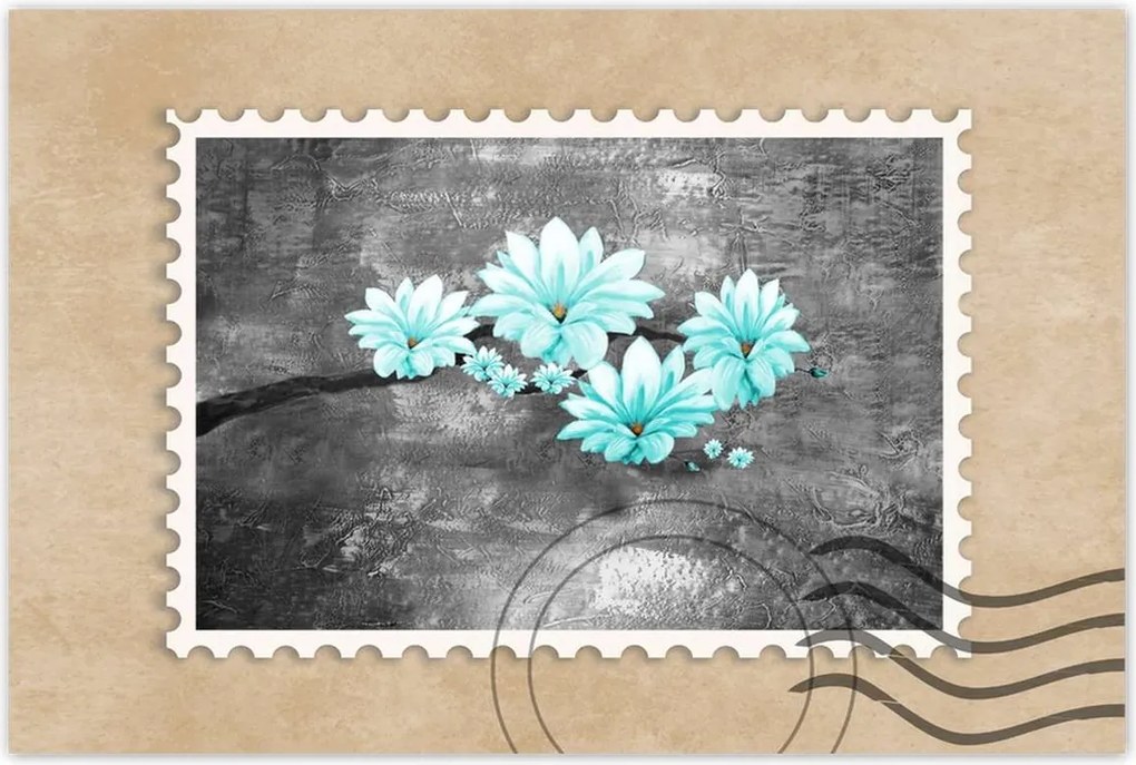 Poszterek 120x80 Türkiz magnólia