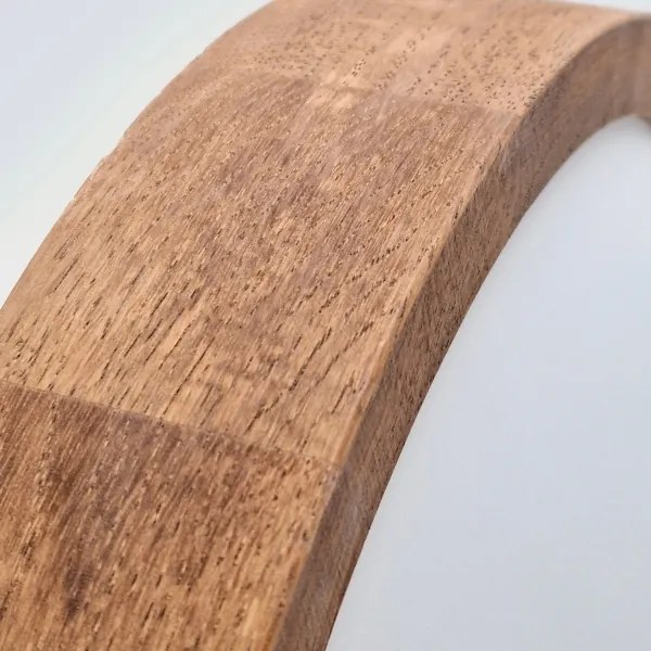 Brilagi - LED Mennyezeti lámpa CARVALHO SLIM 1xE27/60W/230V tölgy cseresznye átm. 27 cm