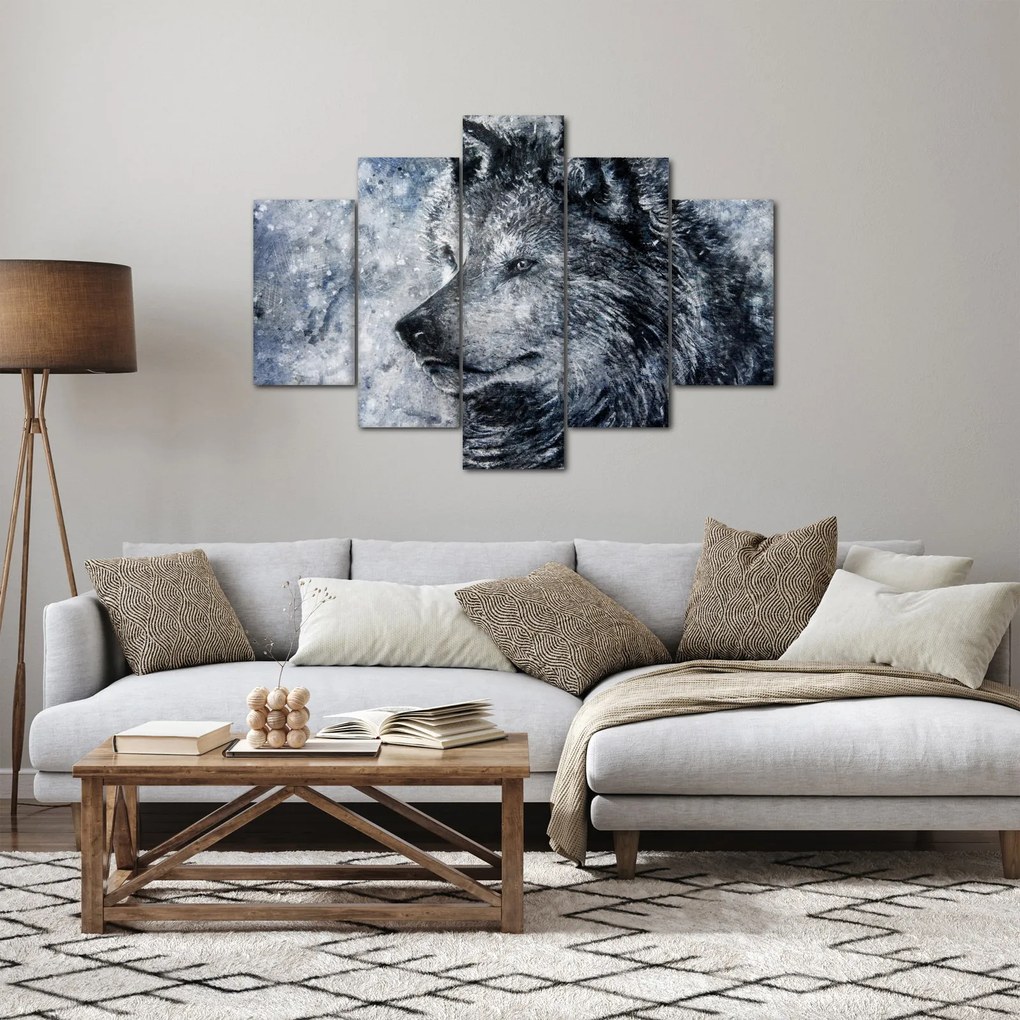 Kép - Farkas rajzfilm (150x105 cm)