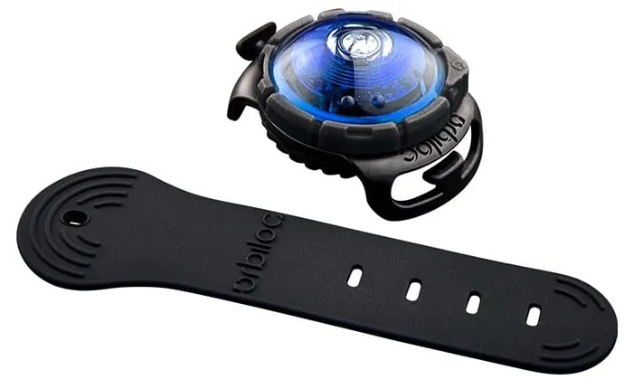 LED fény nyakörvre Blue - Orbiloc