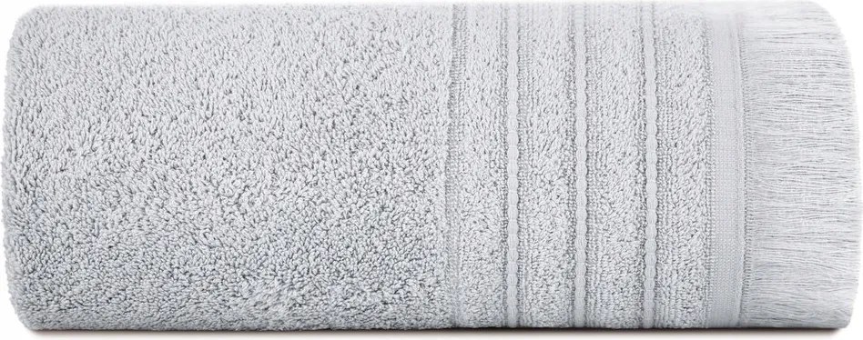 Törölköző 70x140 ezüst rojtokkal Boho Stílus Eurofirany