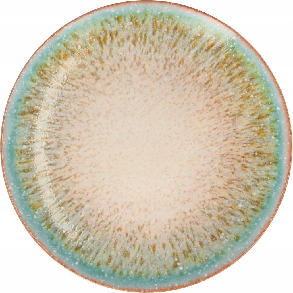 Lubiana Boss Ebédlő Tányér Csempe 1 db 27 cm Oxido Turqus 9017