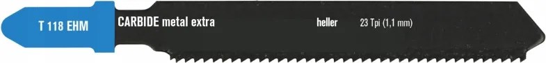 Fém szúrófűrészlap T118EHM Heller 258050 Carbide 23TPI