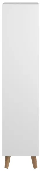 Fehér CARLY cipős szekrény 3 fiókkal