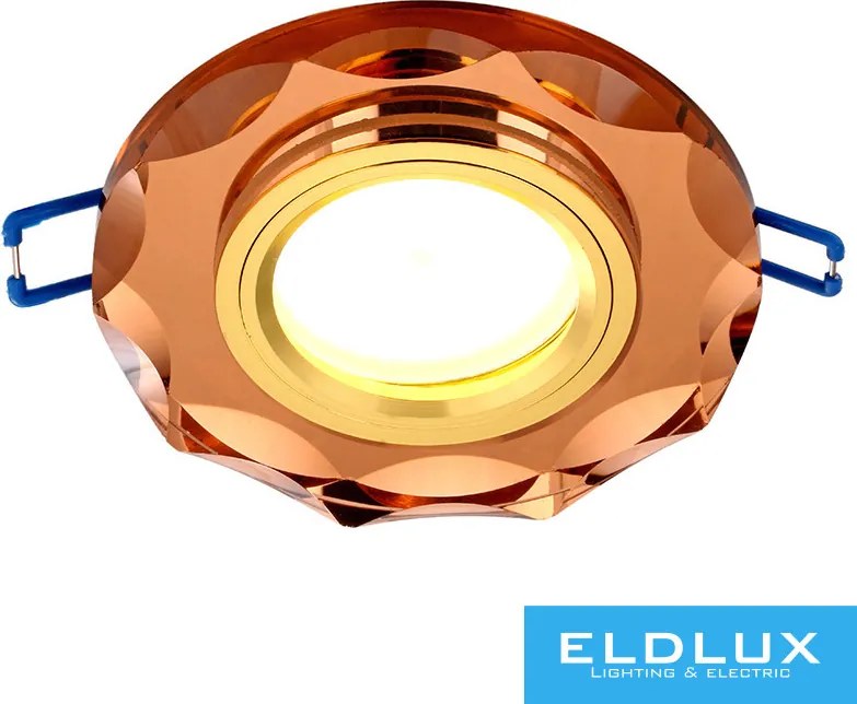 ELDLUX MIRROR süllyesztett lámpatest GU10 arany