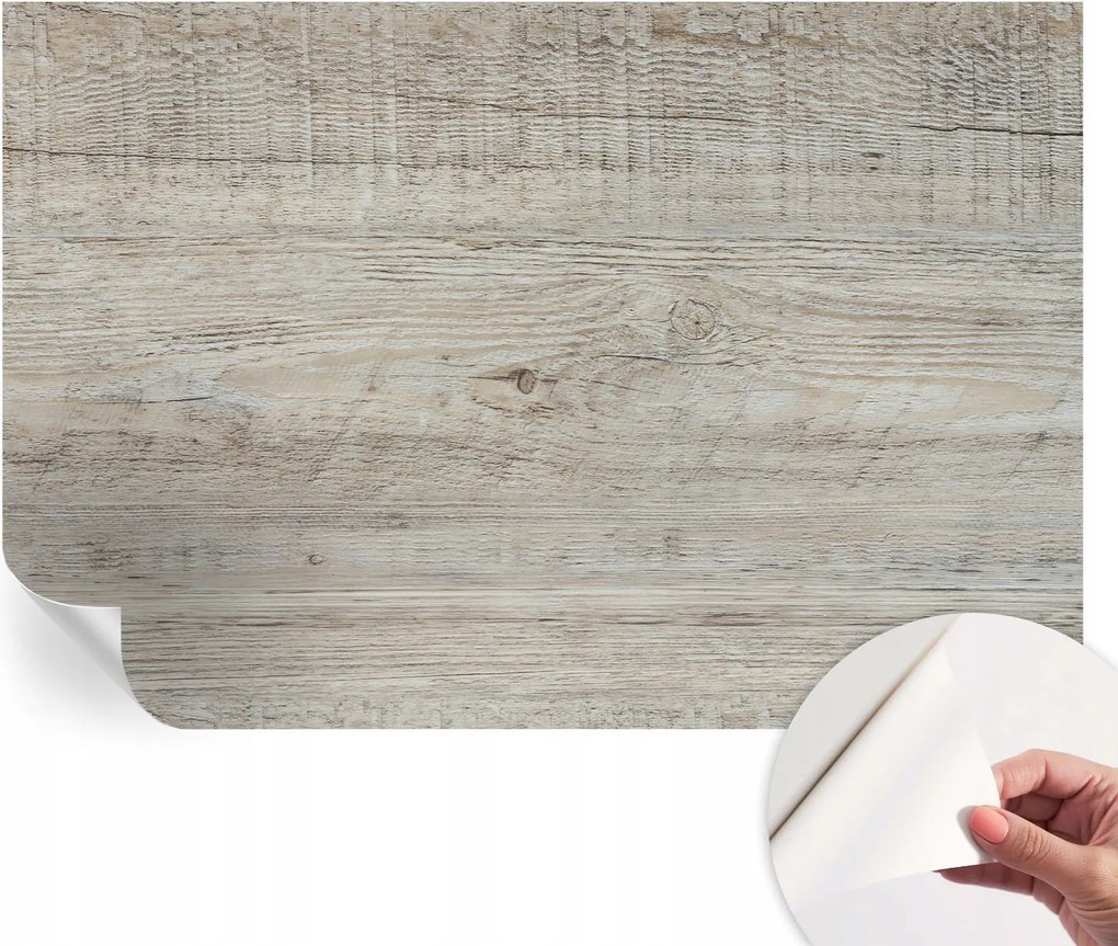 Modern Öntapadós Fotótapéta Mosható Fa Befőttesüveg 104x70 cm