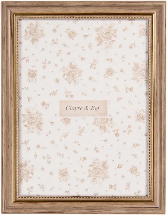 Droompie S barna képkeret 10x15 cm átmérőjű képhez