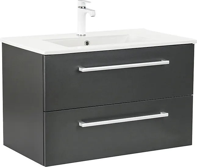 Vario Clam 80 Fürdőszoba alsó szekrény mosdóval