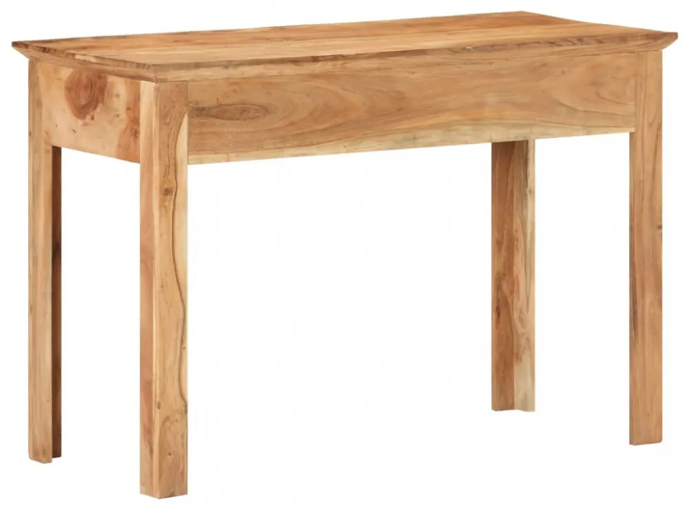 tömör újrahasznosított fa asztal 110 x 50 x 75 cm