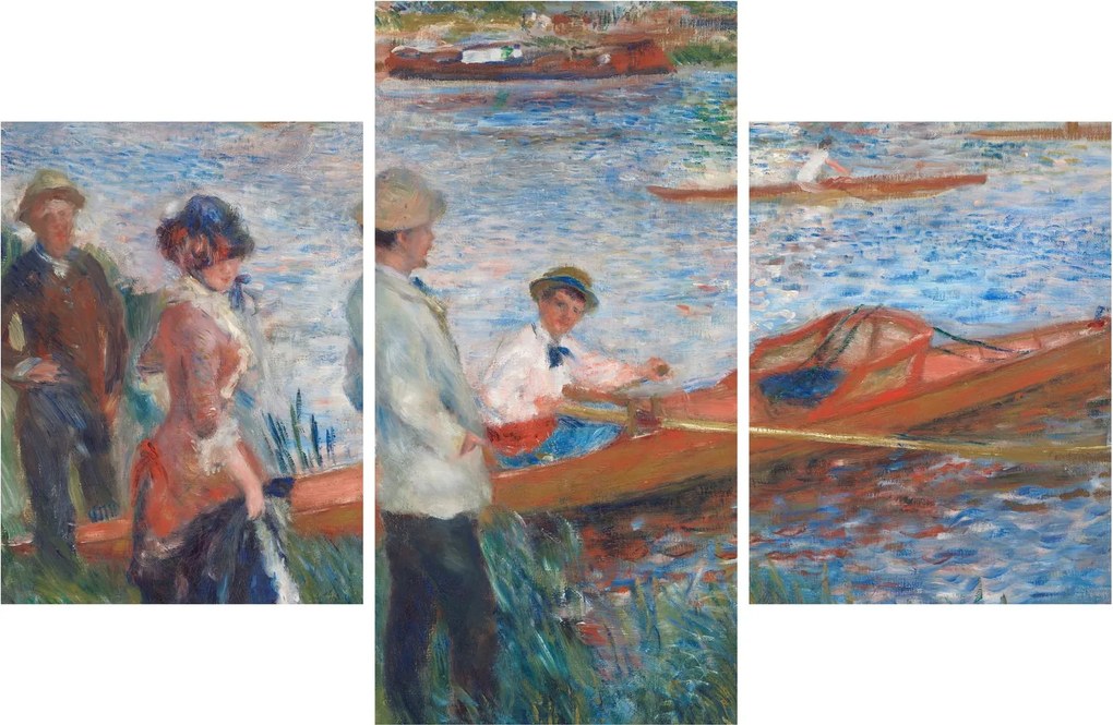 Kép - Auguste Renoir, Oarsmen at Chatou, reprodukciók (90x60 cm)