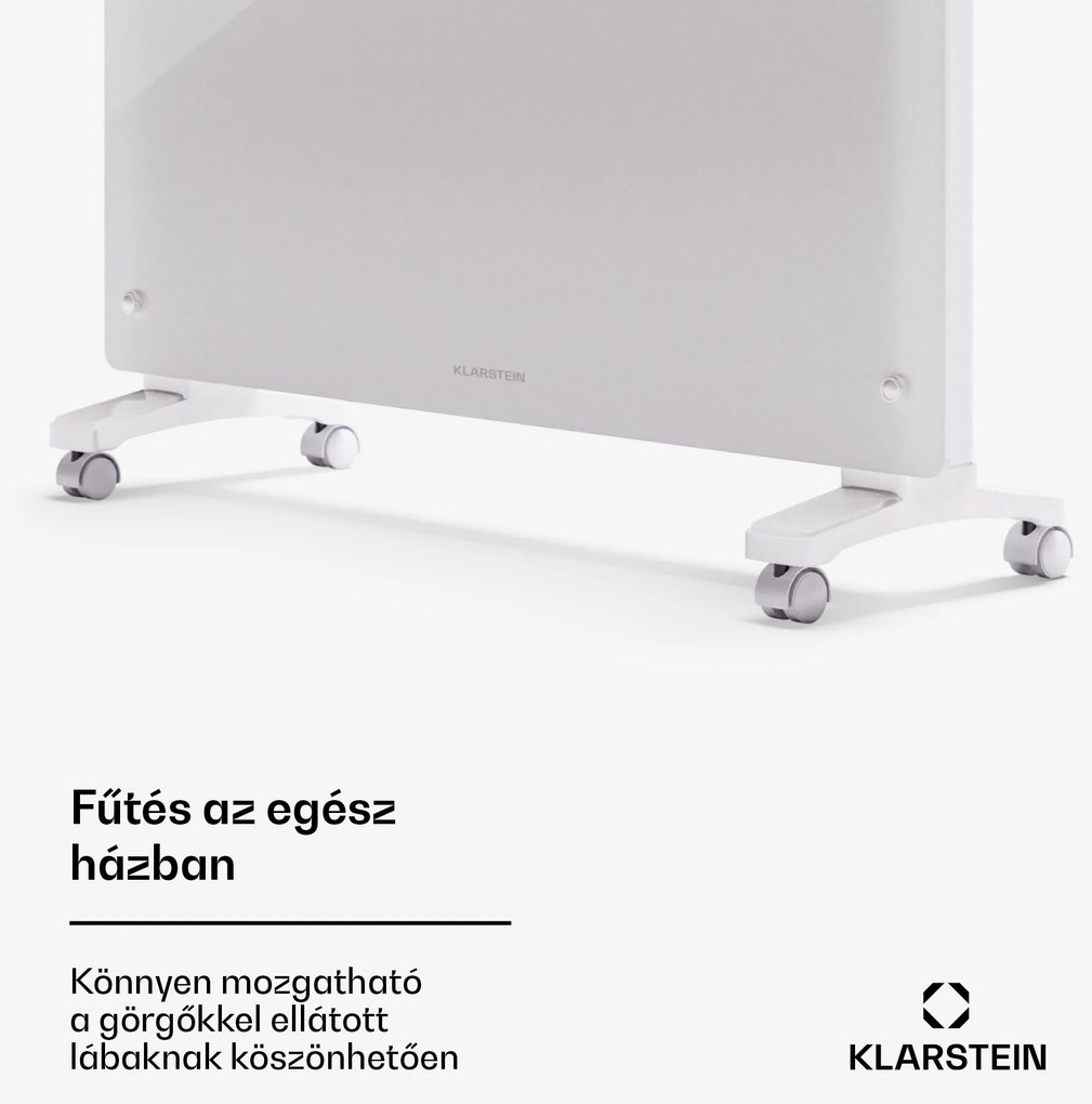 Klarstein Bornholm Smart 2500, konvektor, 2500 W, WiFi, LED, IP24