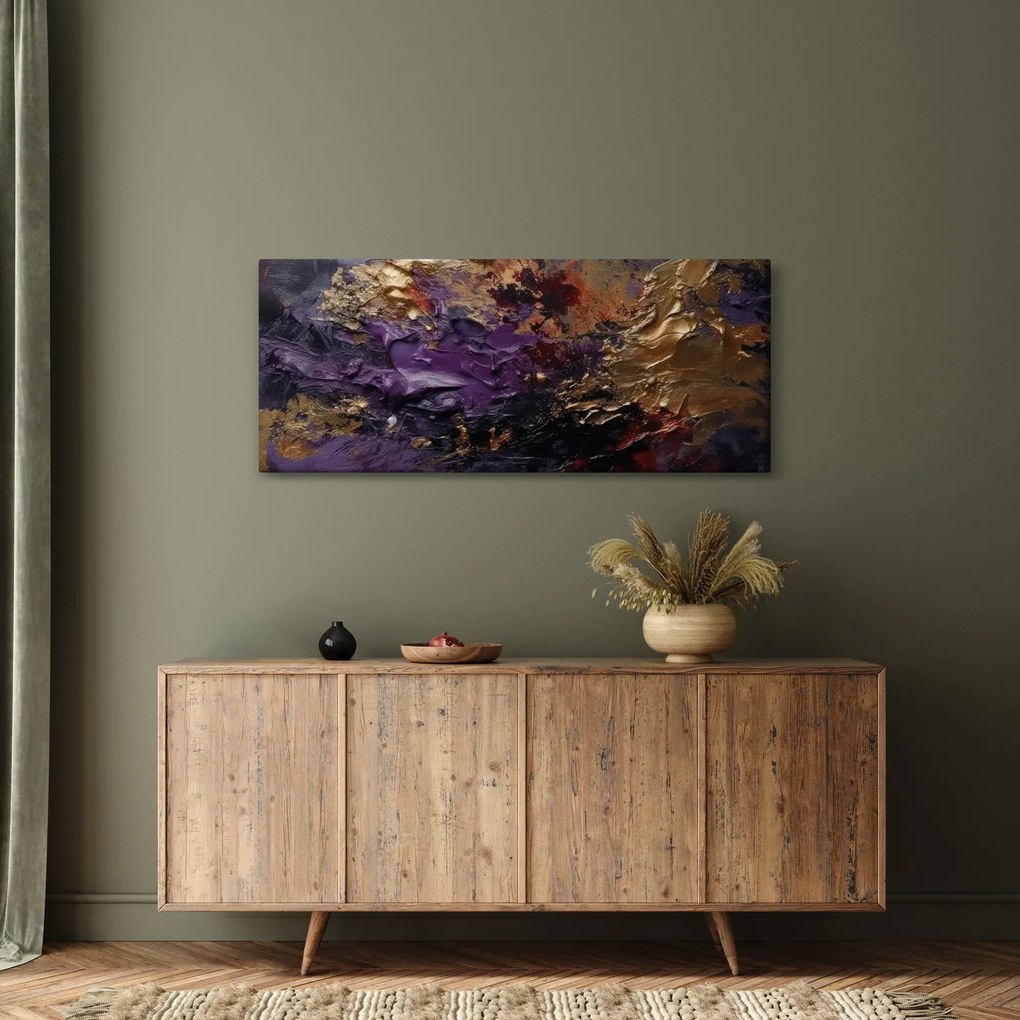 Kép - Texturált absztrakció (120x50 cm)