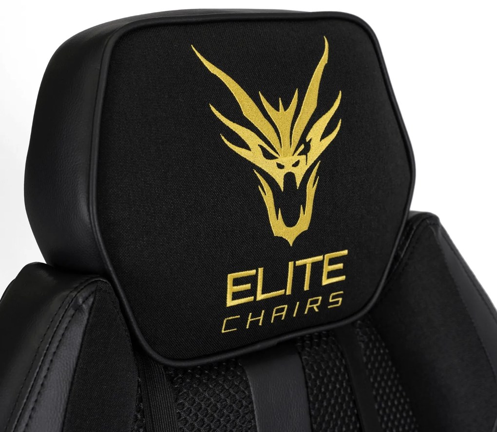 Gamer/Irodai Forgószék Fekete/Arany Színben. NEXON