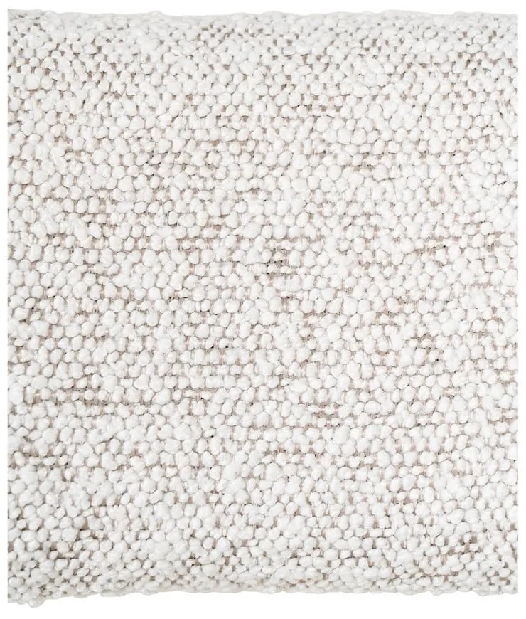 Fehér kárpitozott karfás étkezőfotel Melilla – House Nordic