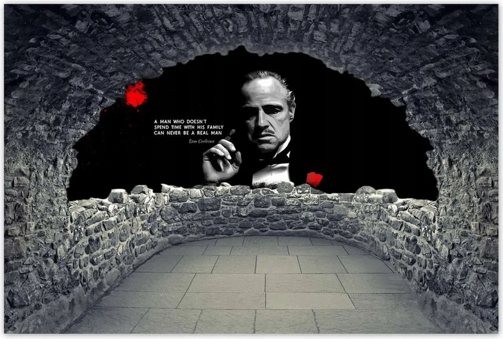 Poszterek 90x60 Keresztapa Idézet