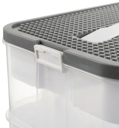 3 szintes doboz építőkockákra - játékrendszerező - Kruzzel