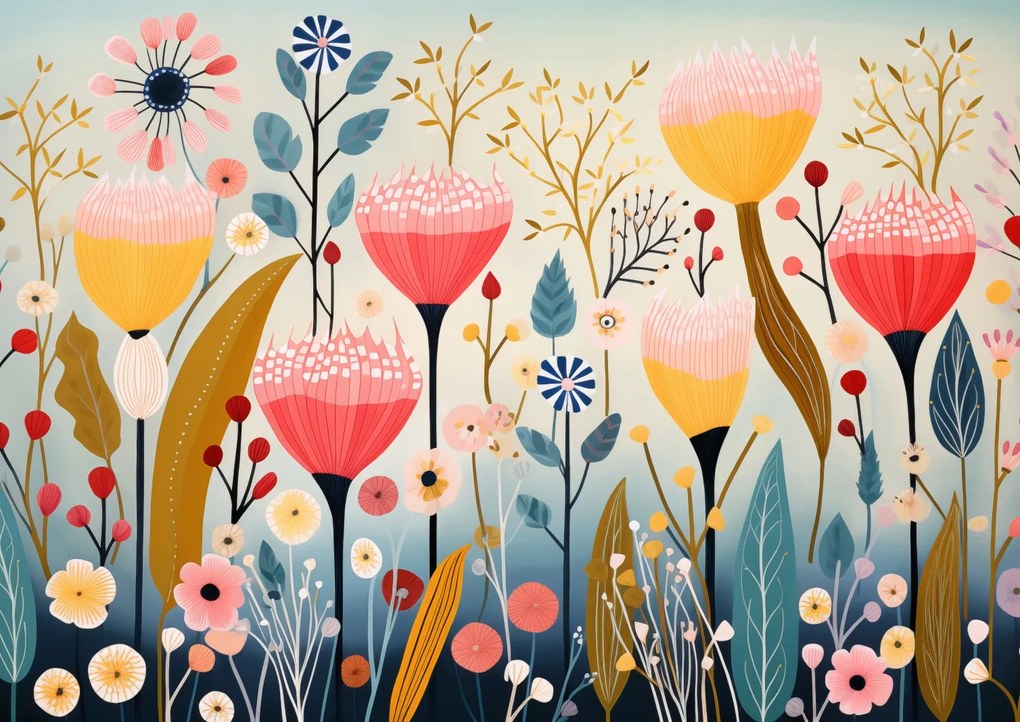 Poszter 42x29,7cm Álmok kertje