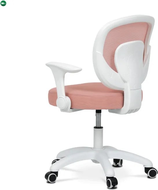 Gyerek Forgószék, Magasságállítás, Rózsaszín Hálós. KA-K1062 PINK