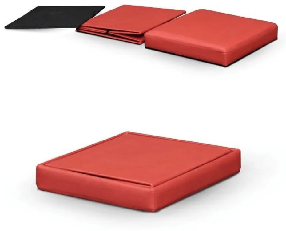 Puff LT4800 műbőr piros