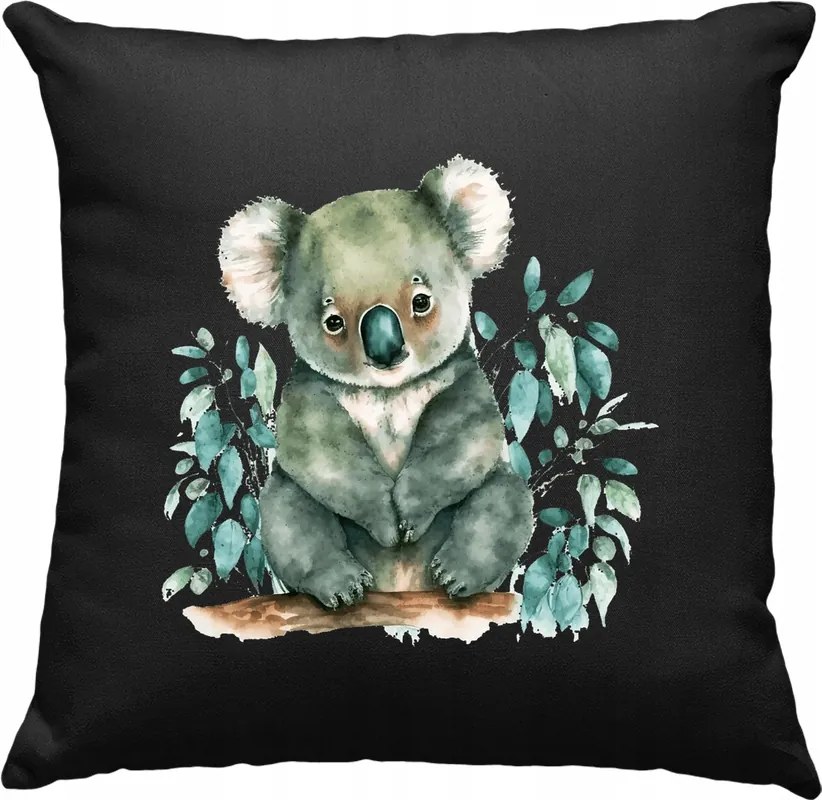 Koala Kedves Gyerek Párna 4 Fekete
