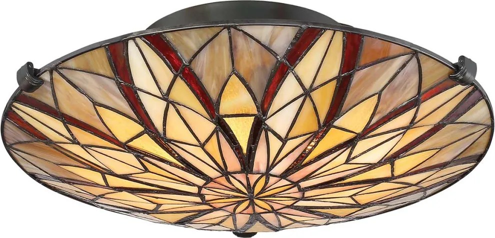 Elstead Lighting VICTORY & HOLMES QZ-VICTORY-SF Plafonlámpa 2x60W/E27