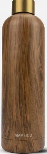 Rozsdamentes acél kulacs, légmentesen záródó termosz 1 l űrtartalommal