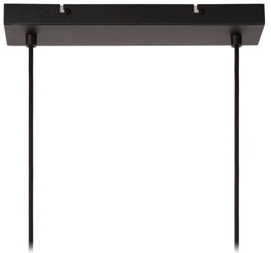 Lucide 45409/04/38 - Csillár zsinóron MAYA 4xE27/40W/230V krémes