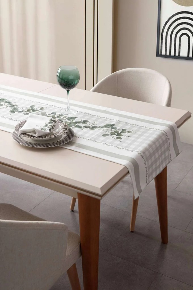 Eucalyptus asztali futó, 50×100 cm