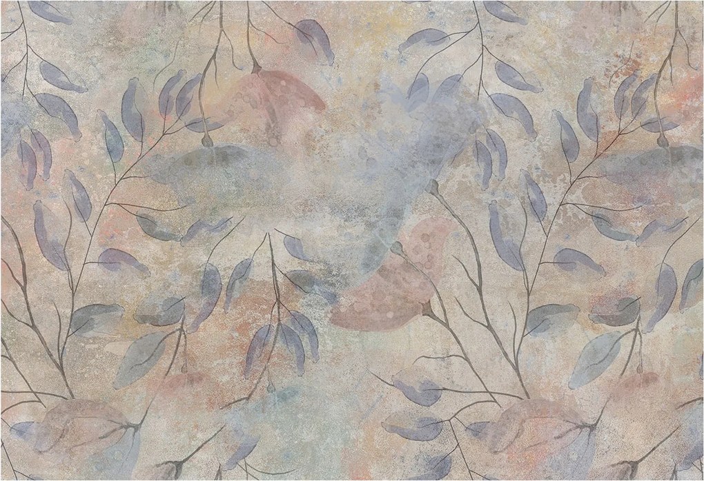 Fotótapéta Falra Előszoba Konyha Absztrakt levelek 152x104 Ragasztó