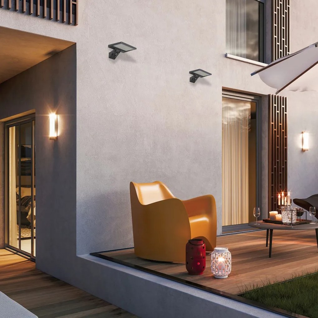 EKO LIGHT EKO9154 MILO Kültéri Reflektor Fekete LED IP65