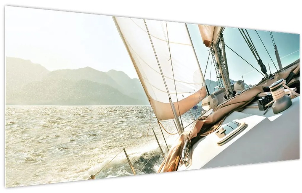 Kép - Yacht (120x50 cm)