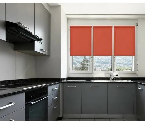 MINI Rainbow Line redőny, piros, 68 x 210 cm, 68 x 210 cm