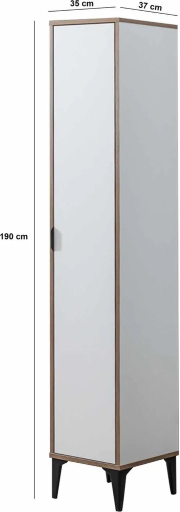 Arden konyhaszekrény, fehér, 35 cm