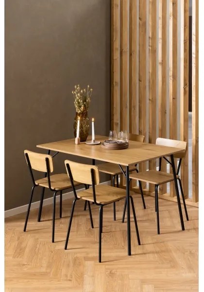 Étkezőasztal CARYS tölgyből