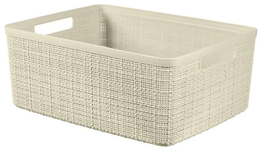 Tároló műanyag tárolókosár Jute – Curver