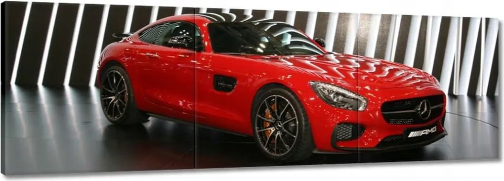 Vászonkép 60x20 Piros Mercedes Amg