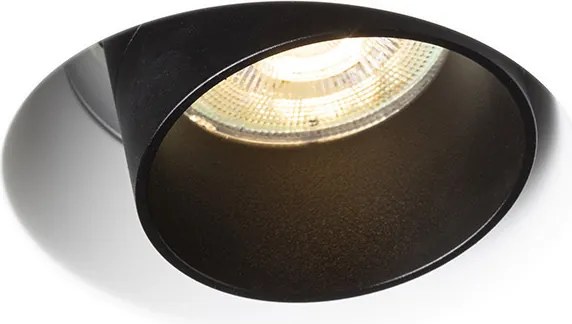 RENDL DAYTONA dönthető gipsz/fekete 230V LED GU10 8W
