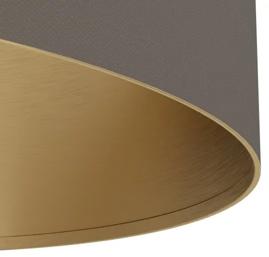 Eglo 390336 - Csillár zsinóron SANTANDRIA 2xE27/40W/230V barna/arany