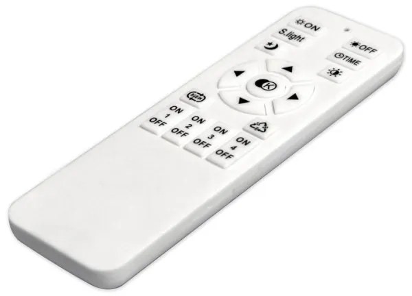 LED Dimmelhető mennyezeti lámpa NOVA LED/54W/230V 3000-6500K fekete + távirányító