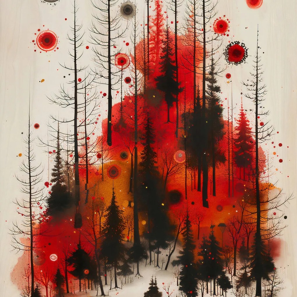 Poszter 90x90cm Fény a sötétben