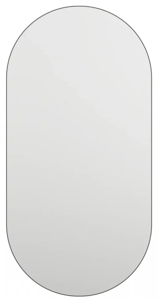 ovális üvegtükör LED-lámpákkal 60 x 30 cm