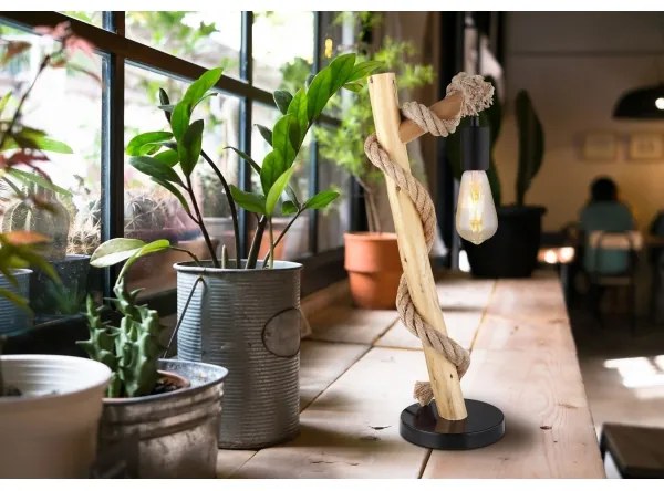 Globo 69029T - Asztali lámpa ULLEU 1xE27/60W/230V