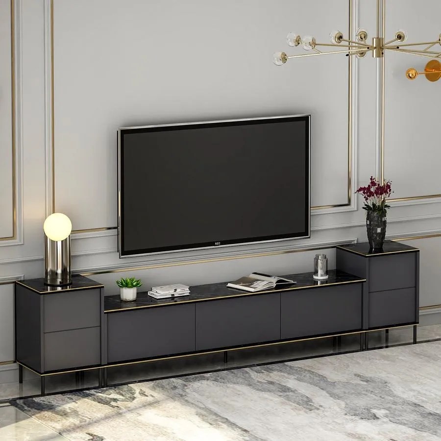 TV szekrény Imaj - Anthracite