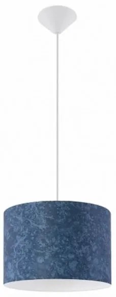 SOLLUX SL-0547 BLU Ernyős Függesztett Lámpa Kék E27 IP20