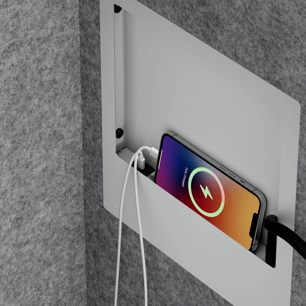 Sally 600mm korpus Szary - siedzisko Szary