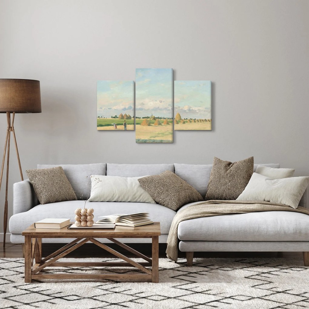 Kép - Camille Pissarro, Landscape, Ile de France, reprodukciók (90x60 cm)