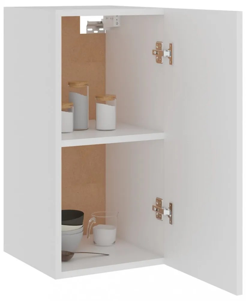 “Lyon” fehér szerelt fa függő szekrény 29,5 x 31 x 60 cm