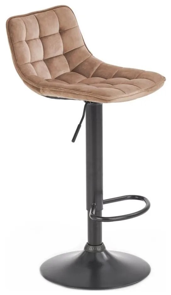 Bárszék 106x43 cm antracit/barna