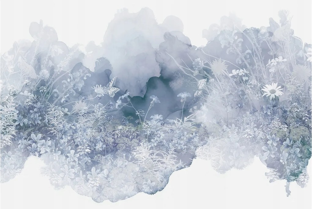 Dekoratív Fotótapéta Hálószobába Virágos rét 104x70 Ragasztó